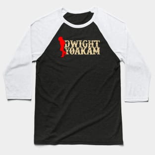 Dwight Yoakam Retro Style Baseball T-Shirt